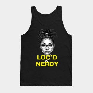 Loc'd and Nerdy Locs Teen Tank Top